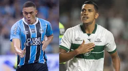 Carlos Vinicius e Pedro Rocha vão se enfrentar neste domingo (26) - Foto: Maxi Franzoi/AGIF e Hedeson Alves/AGIF