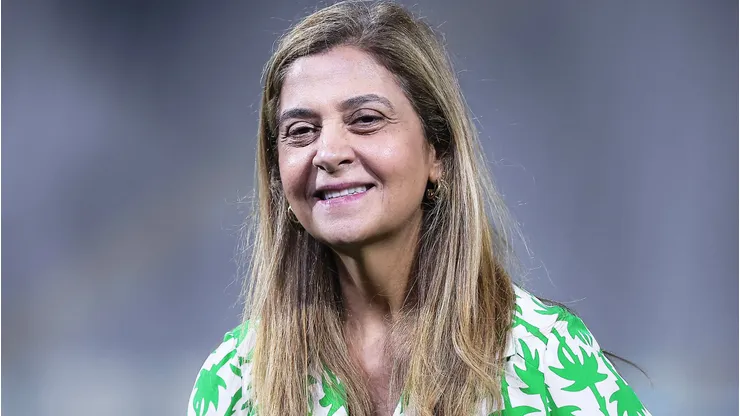 Leila Pereira definiu contratação para o Palmeiras.