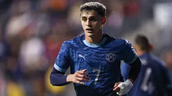 Sosa, meia-atacante do paraguaio do Palmeiras - Foto: Vincent Carchietta/Getty Images