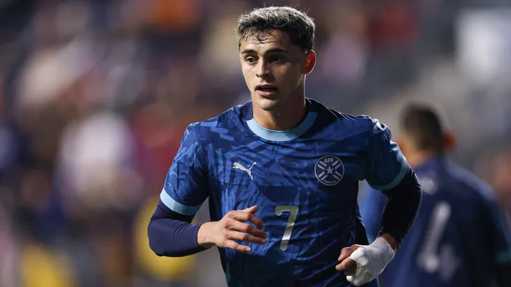Sosa, meia-atacante do paraguaio do Palmeiras - Foto: Vincent Carchietta/Getty Images