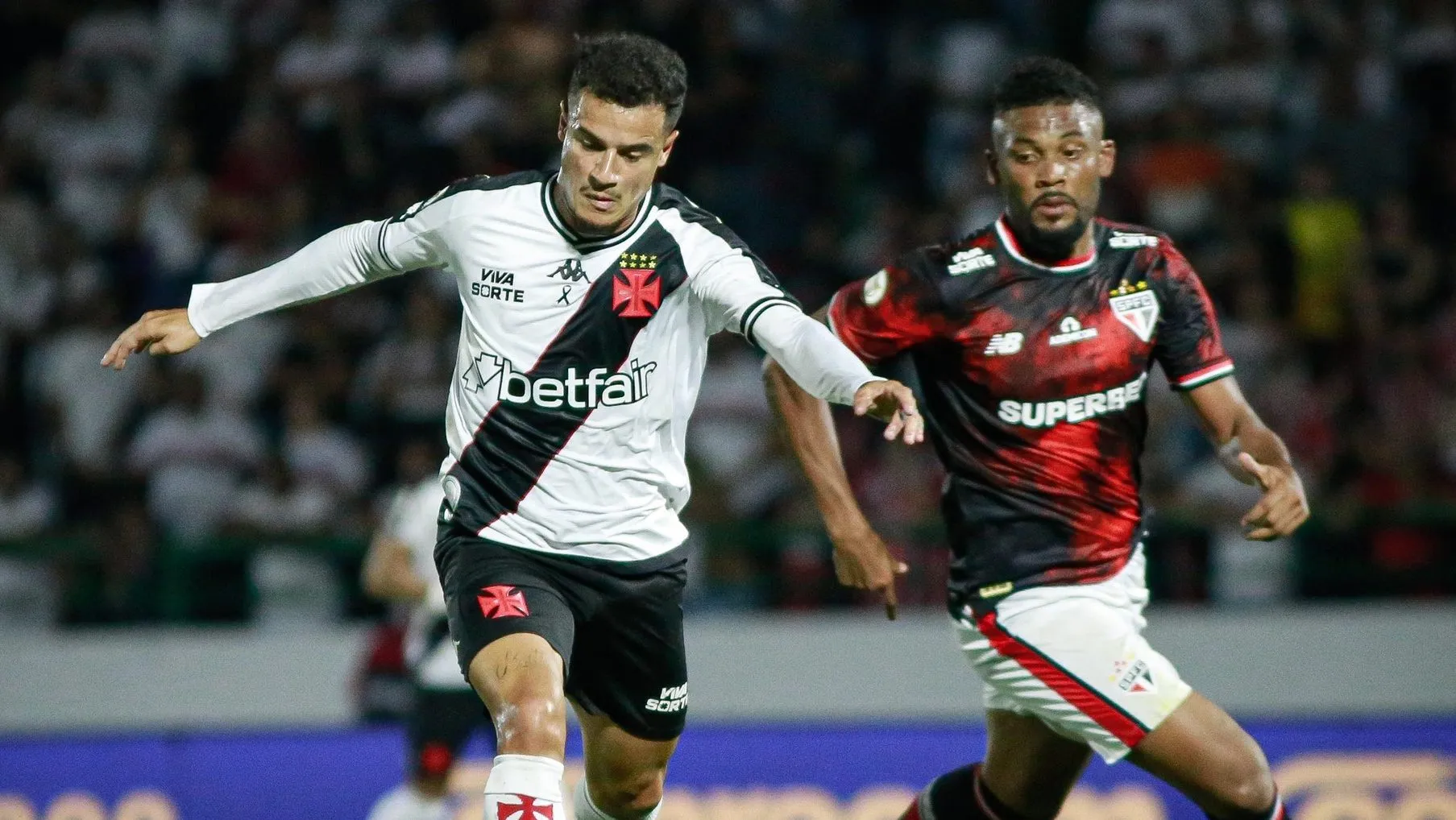 São Paulo vs Vasco. Foto: Foto: Matheus Lima/Vasco
