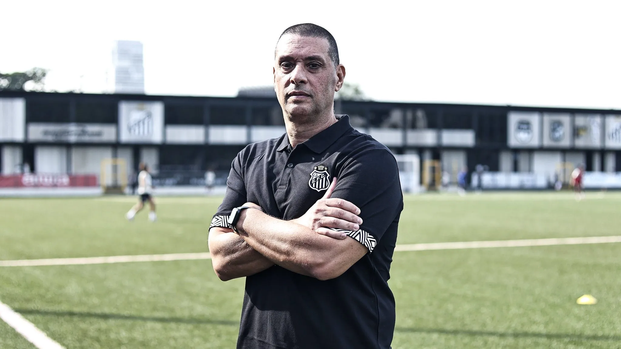 Marcelo Frigerio, novo treinador do time feminino do Santos