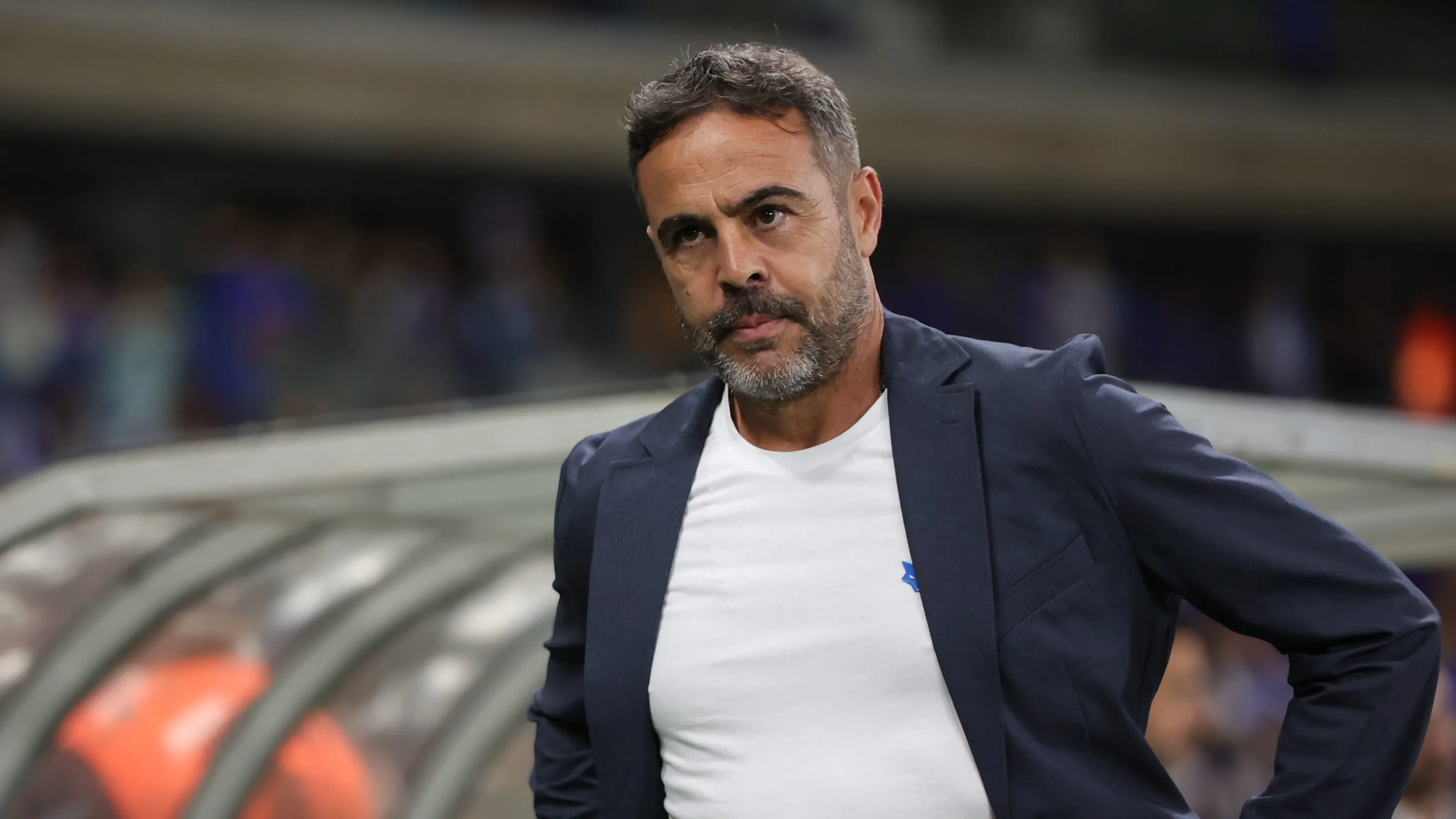 Artur Jorge tecnico do Cruzeiro. Foto: Gilson Lobo/AGIF