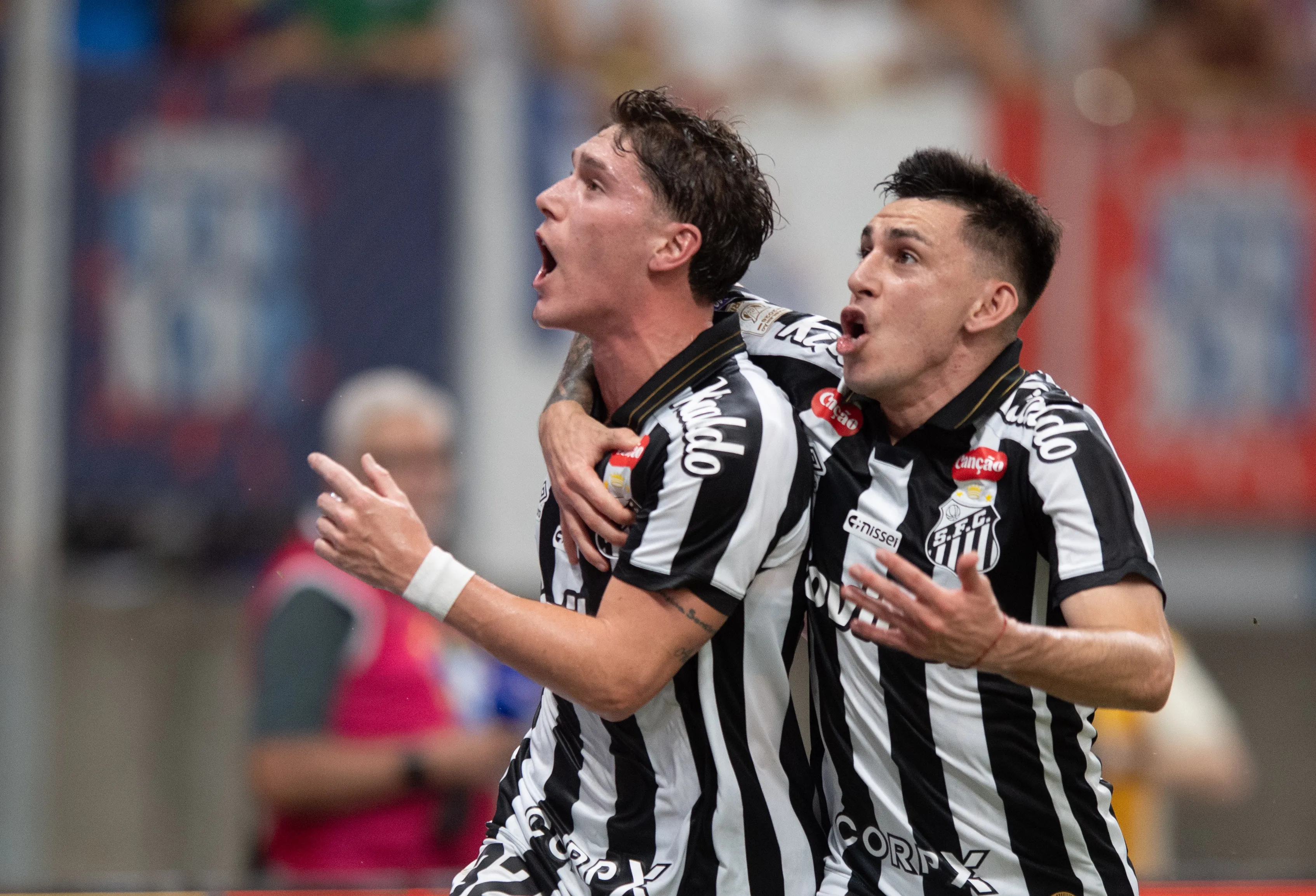 Santos cedeu o empate diante do Bahia. Foto: Jhony Pinho/AGIF