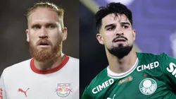 Isidro Pitta e Flaco López vão se enfrentar neste domingo (26) - Fotos: Thiago Ribeiro/AGIF e Marcello Zambrana/AGIF