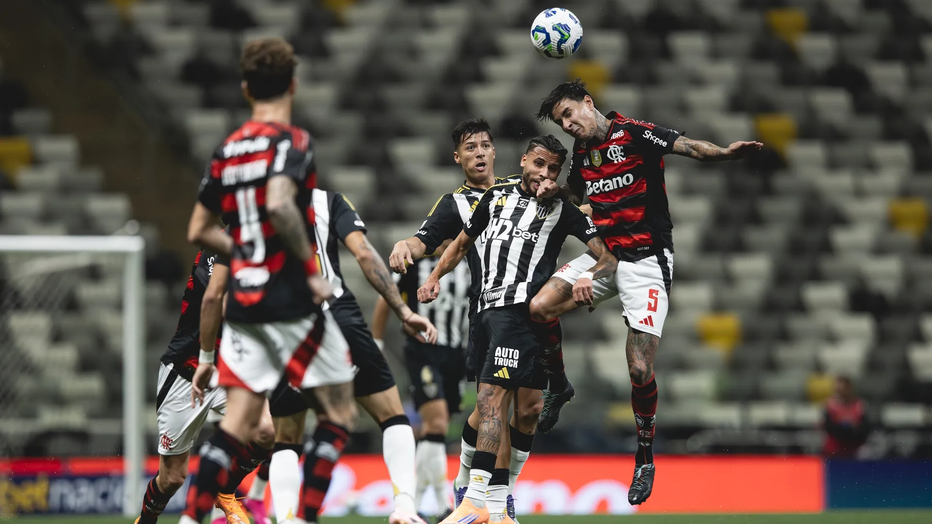 Atlético-MG x Flamengo - Foto: Pedro Souza / Atlético