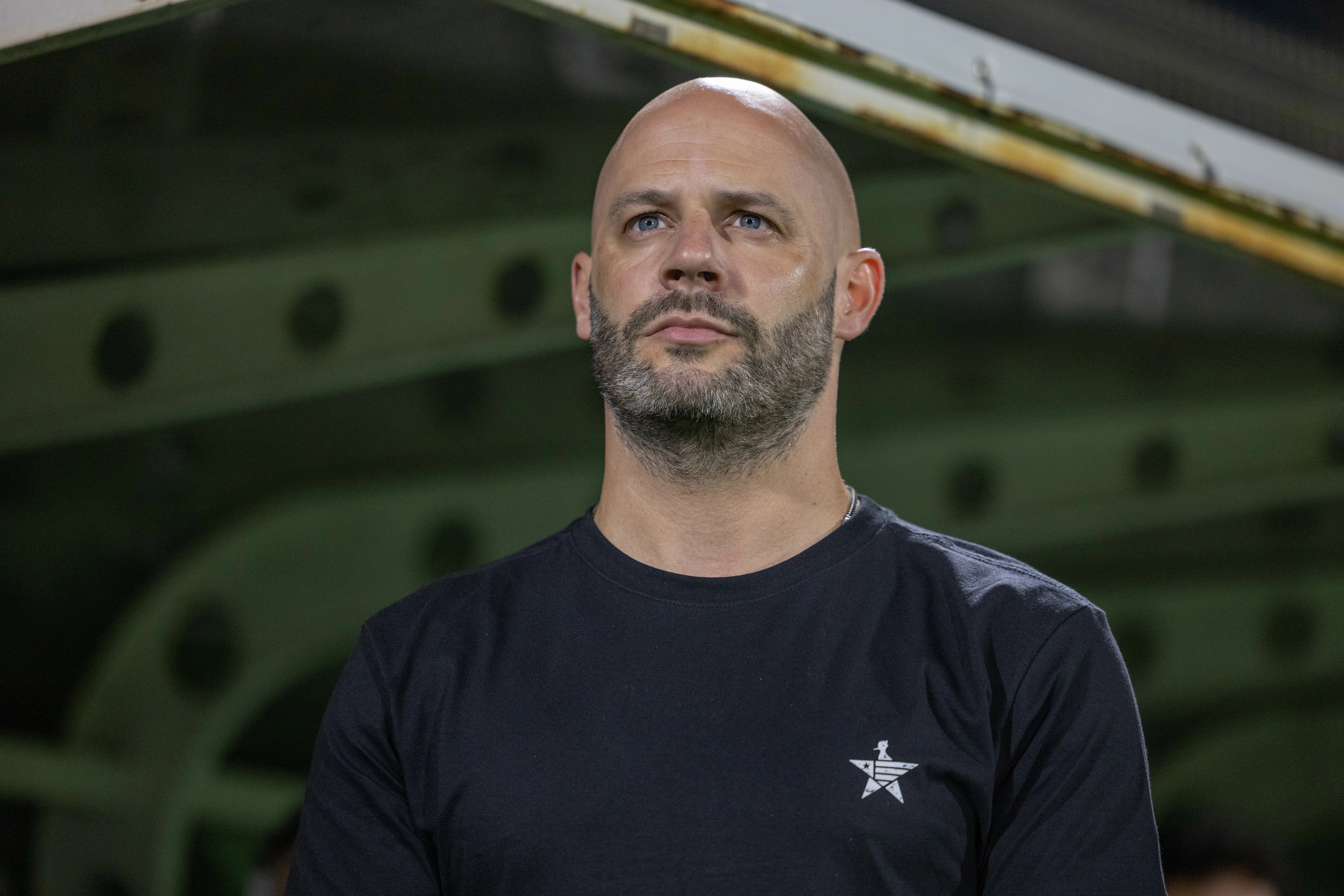 SC – CHAPECO – 18/04/2026 – BRASILEIRO A 2026, CHAPECOENSE X BOTAFOGO – Franclim Carvalho tecnico do Botafogo durante partida contra o Chapecoense no estadio Arena Conda pelo campeonato Brasileiro A 2026. Foto: Liamara Polli/AGIF