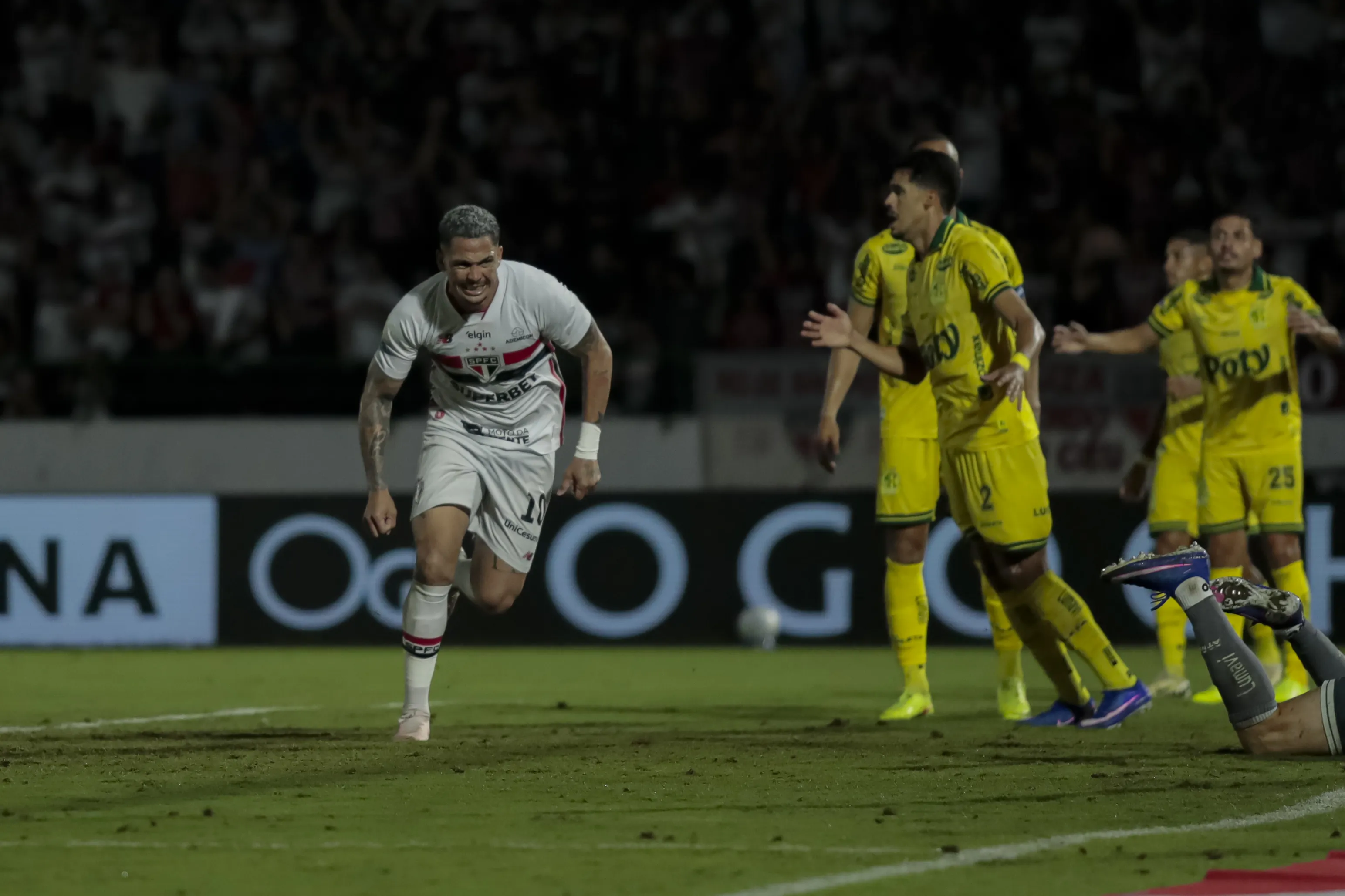 São Paulo venceu o Mirassol pelo Brasileirão. Foto: Marco Miatelo/AGIF