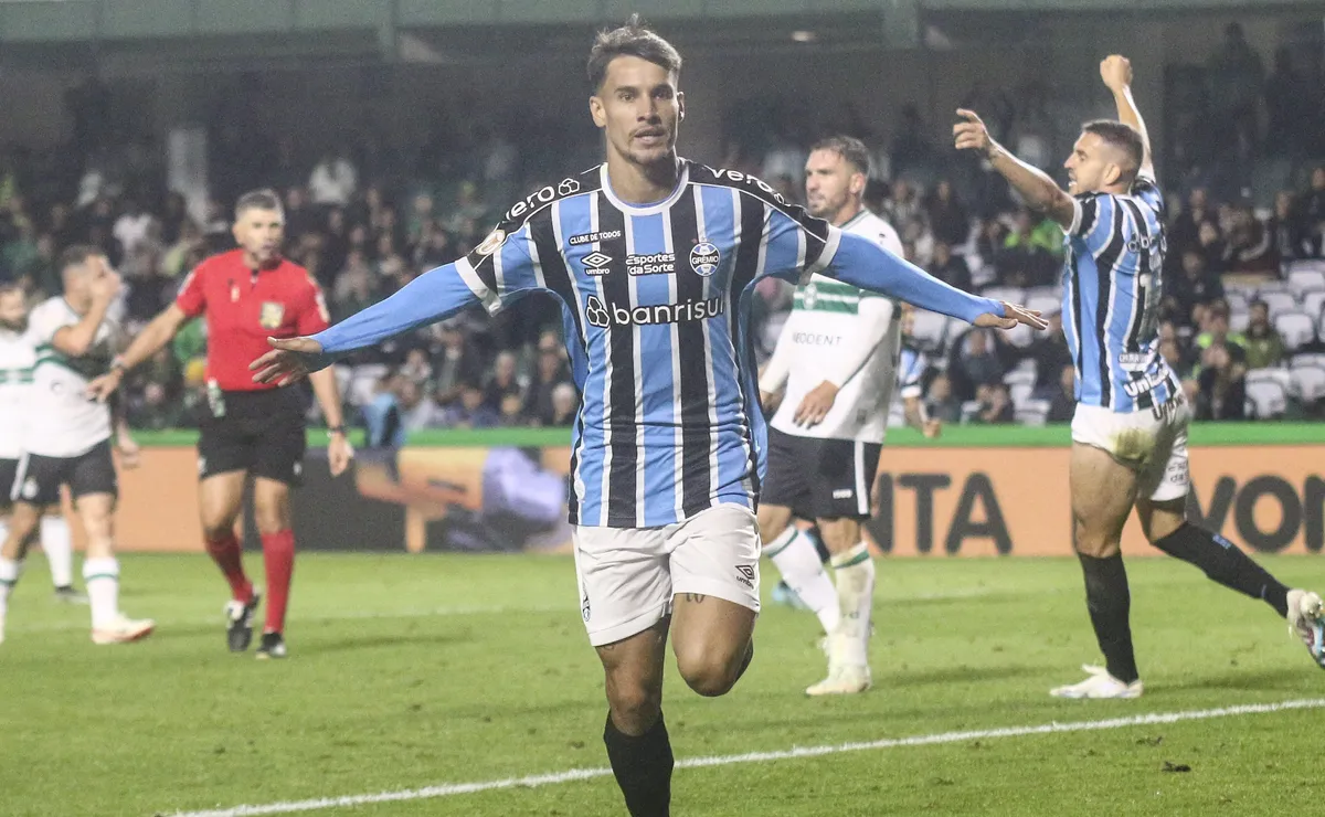 Grêmio encara Coritiba pressionado na Arena e vitória se torna decisiva para afastar risco no Brasileirão