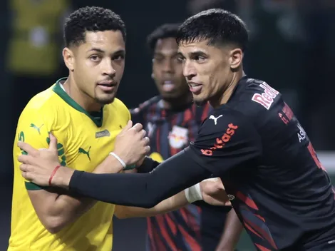 Último duelo entre Palmeiras e Bragantino teve show de Vitor Roque