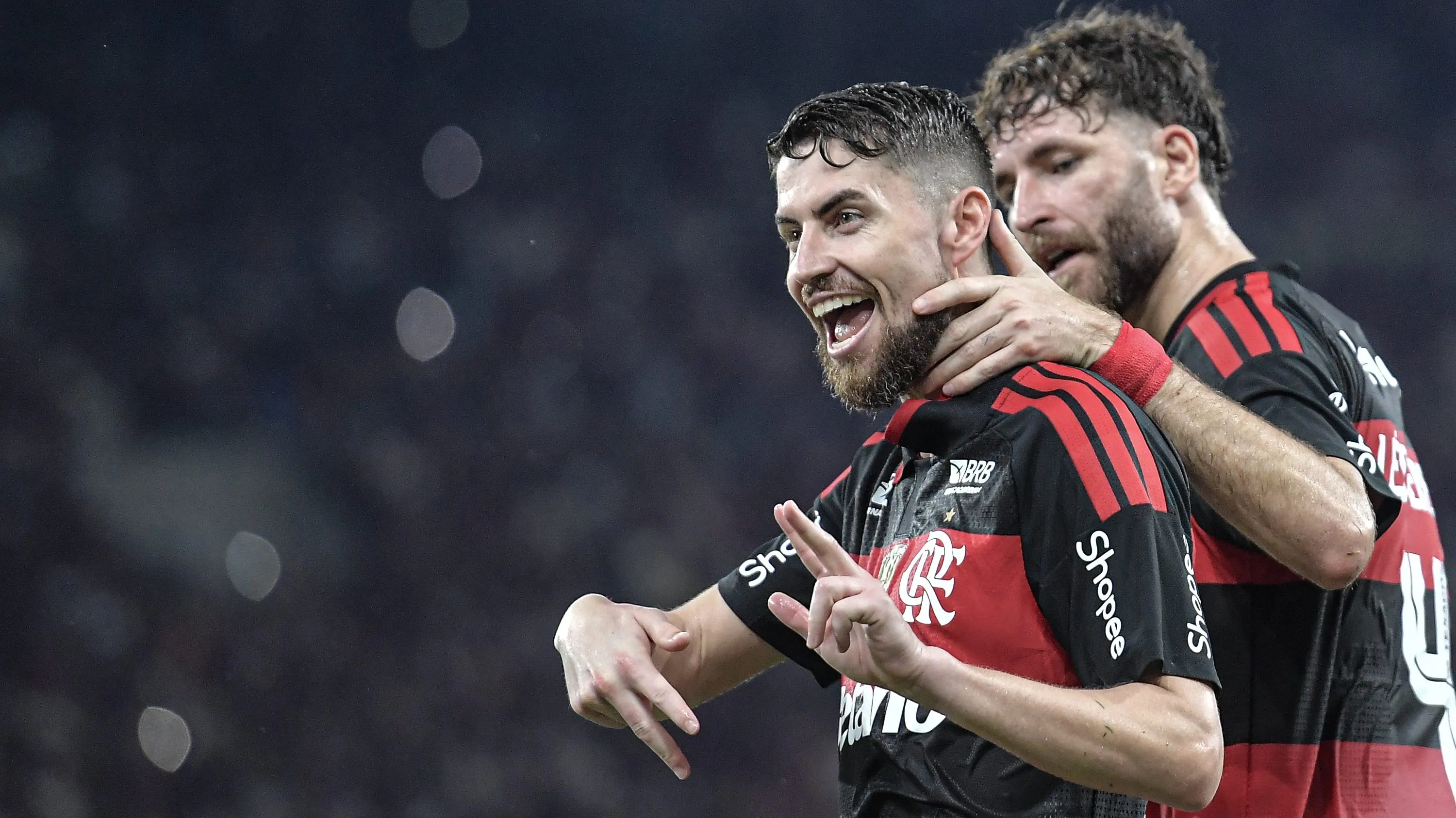 Jorginho jogador do Flamengo durante partida contra o Santos no estadio Maracana pelo campeonato Brasileiro A 2026. Foto: Thiago Ribeiro/AGIF