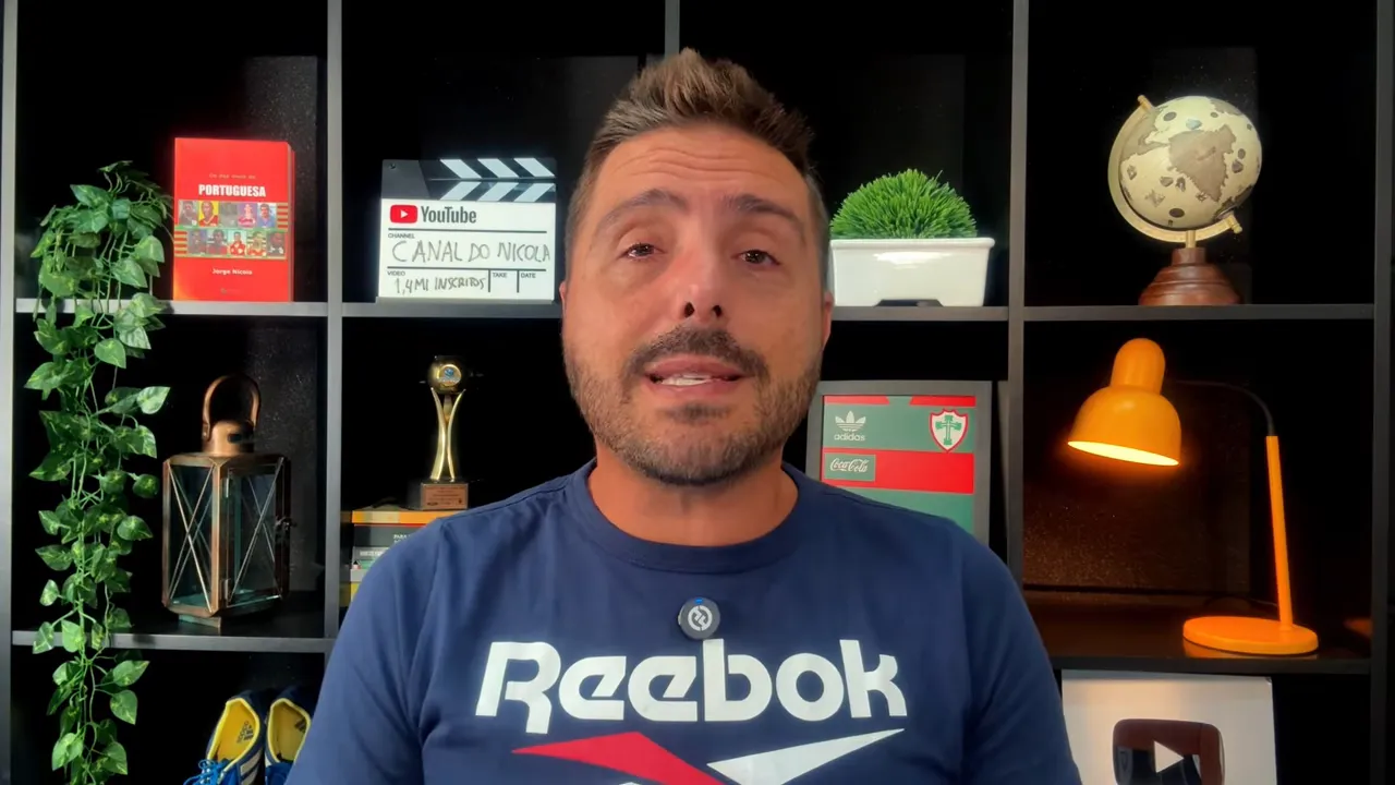 Jorge Nicola não acredita que Danilo atue no Flamengo – Foto: Reprodução/YouTube