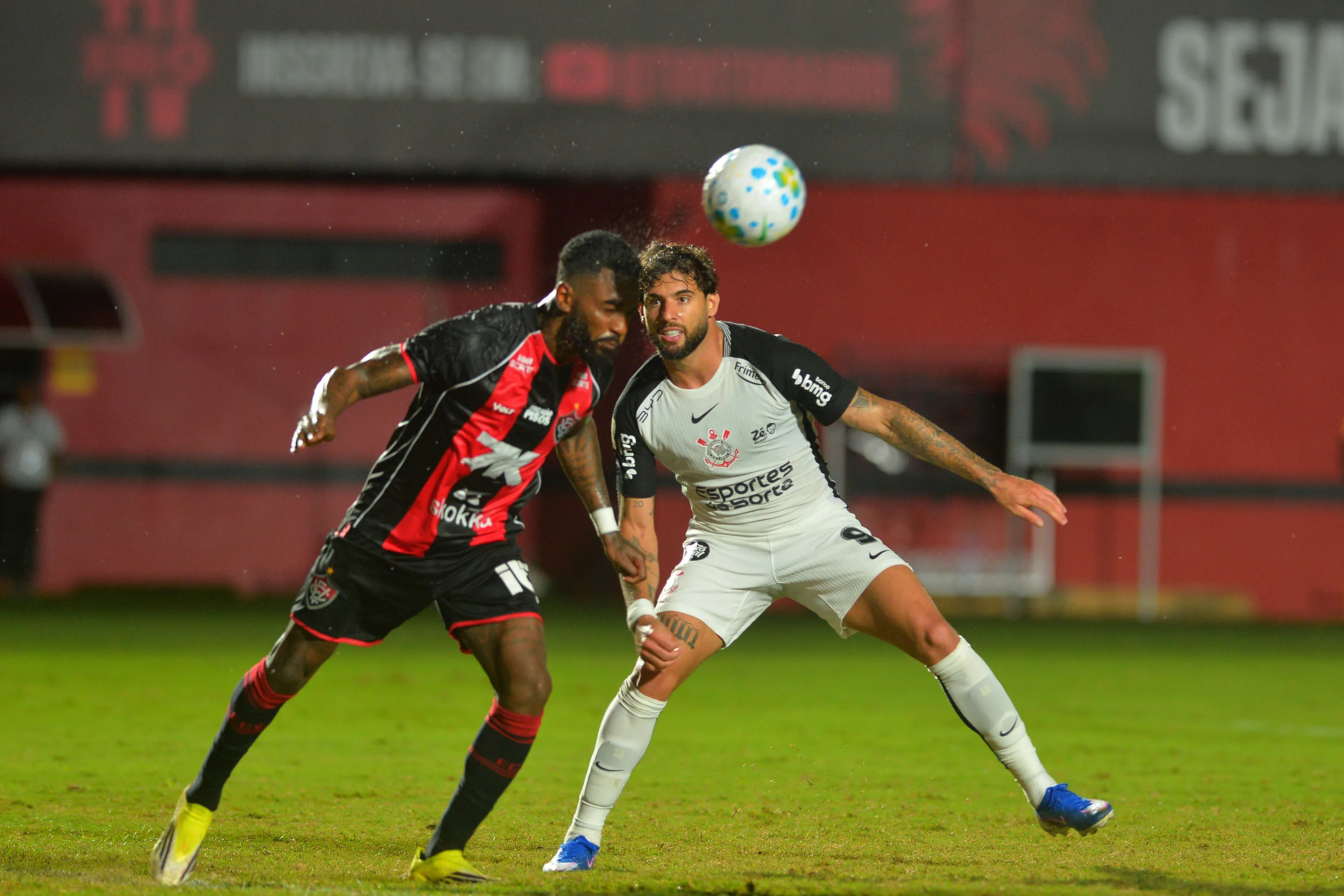 Corinthians vem de empate com o Vitória na última rodada do Brasileirão. Foto: Walmir Cirne/AGIF