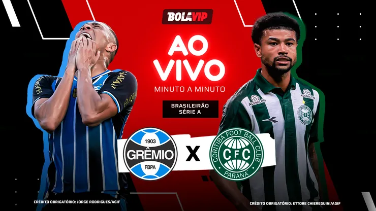 Em jogo de expulsões, Grêmio vence o Coritiba