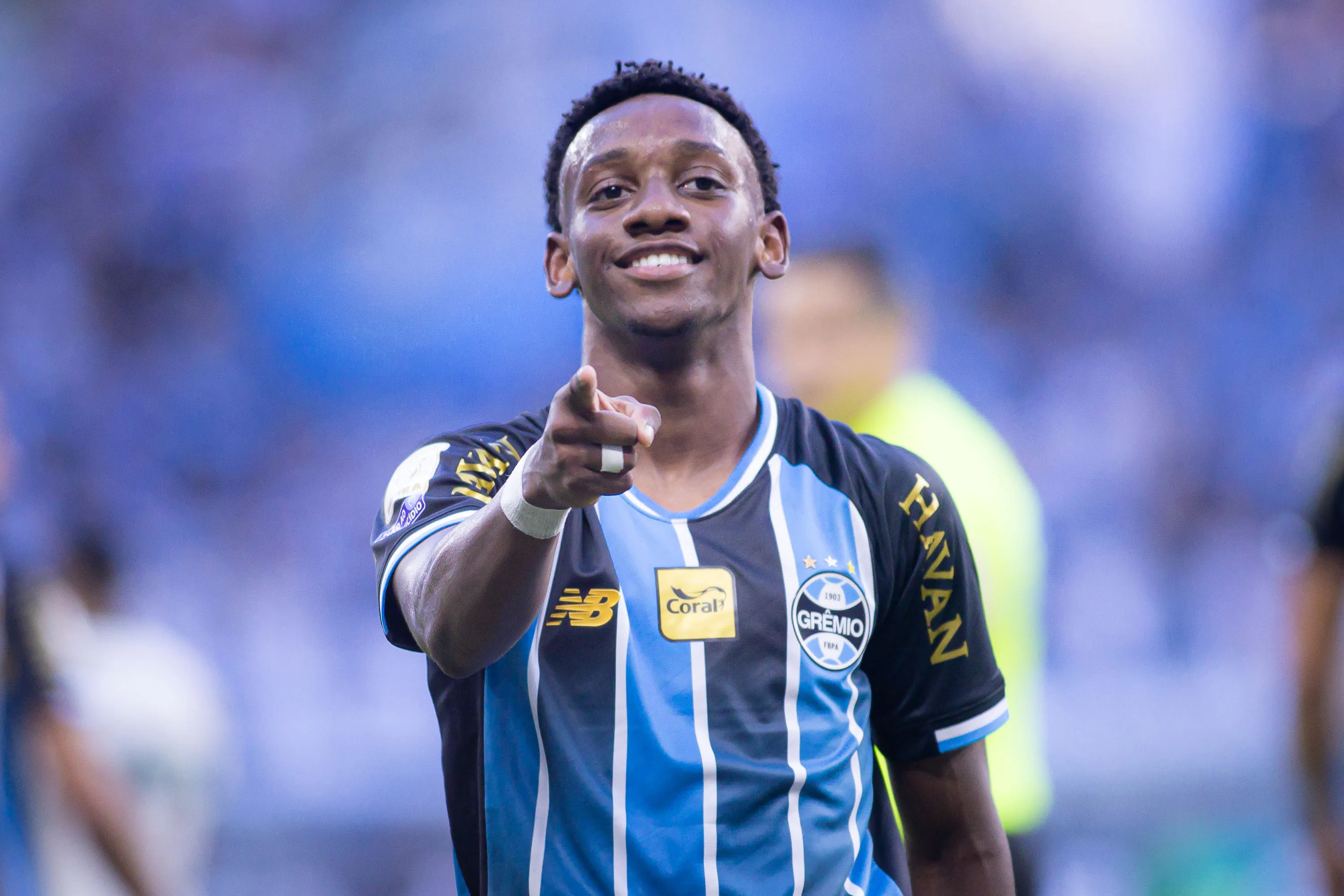 Gabriel Mec marcou diante do Coritiba. Foto: Maxi Franzoi/AGIF