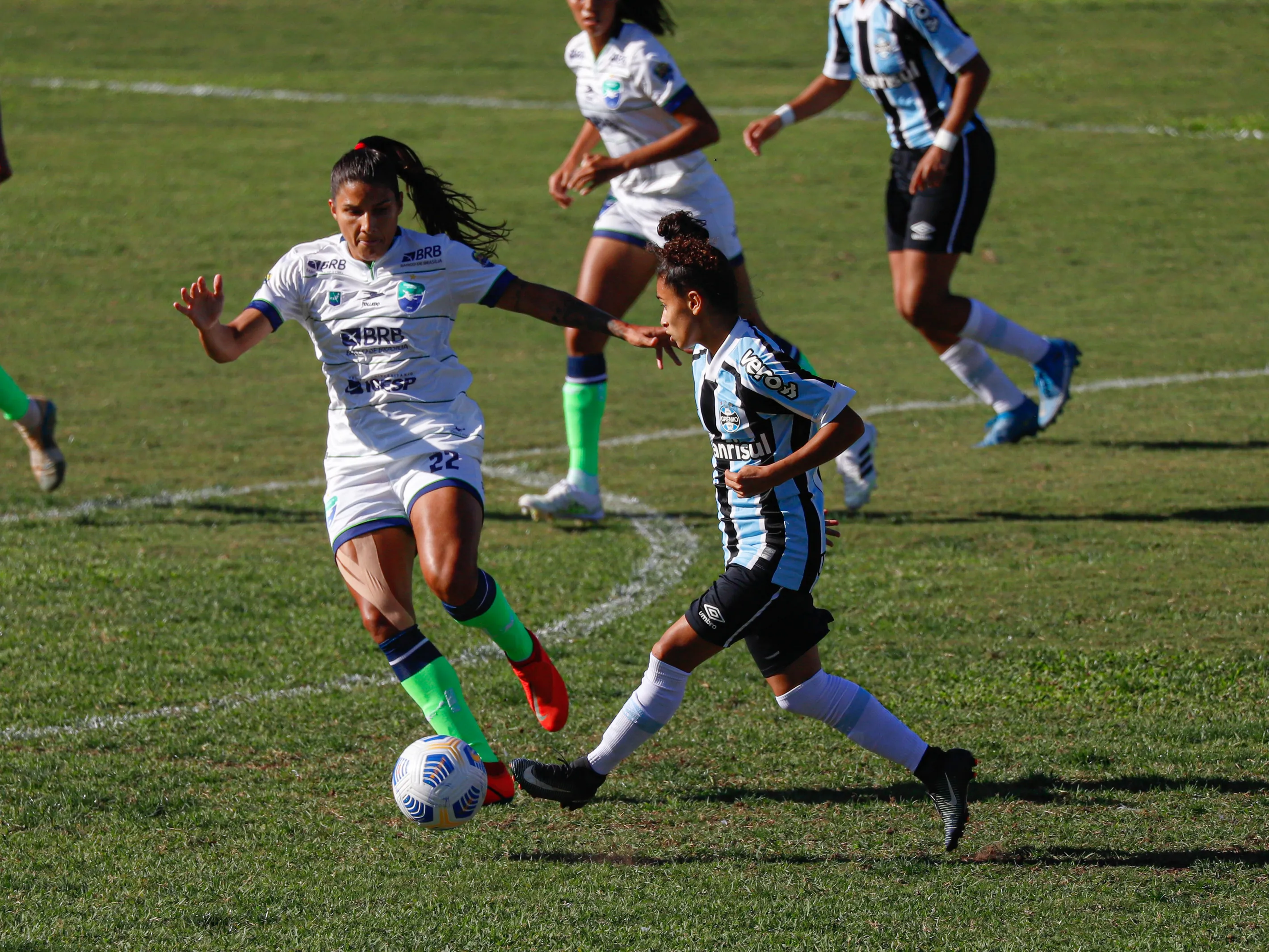 Gisseli, jogadora das Cabulosas. Foto: Maxi Franzoi/AGIF