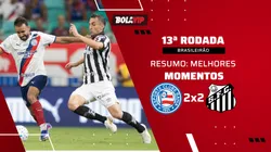 Santos marca dois mas cede empate no fim