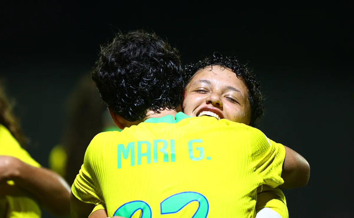 Com gols de Gigi e Mari Gigante, Brasil vence Venezuela na estreia do Sul-Americano Sub-17