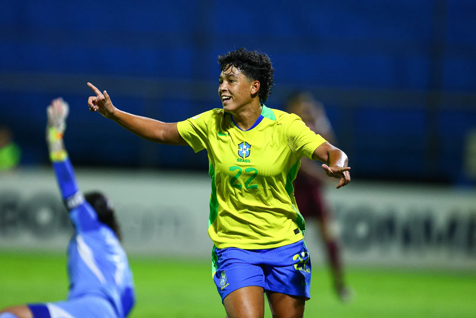 Brasil x Venezuela. Foto: Staff Images/CBF