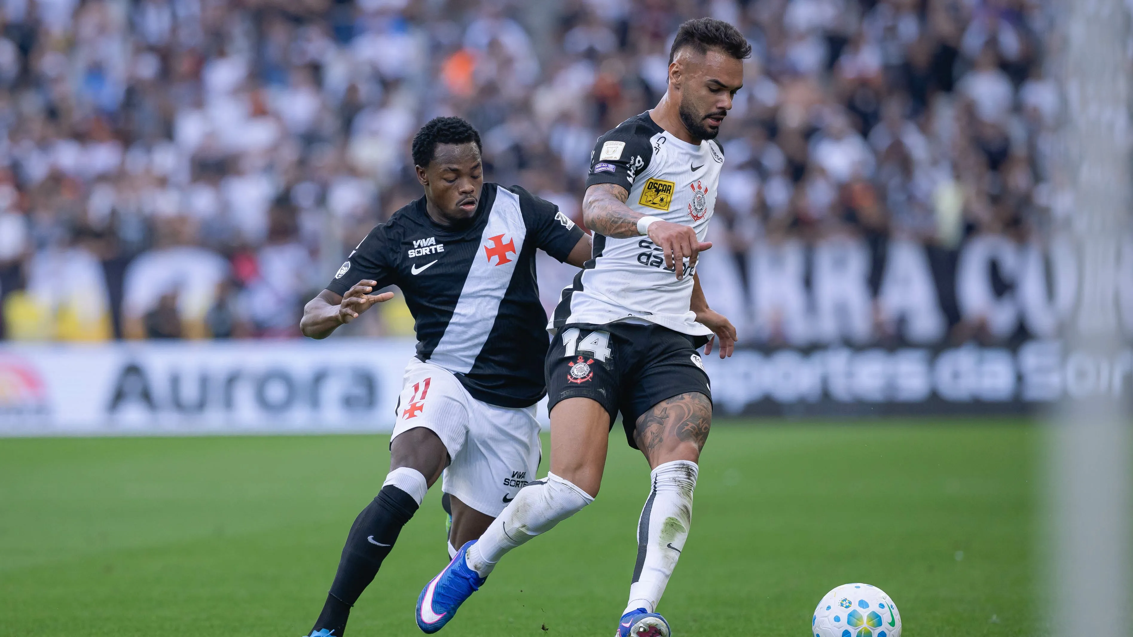 Corinthians x Vasco. Foto: Ettore Chiereguini/AGIF
