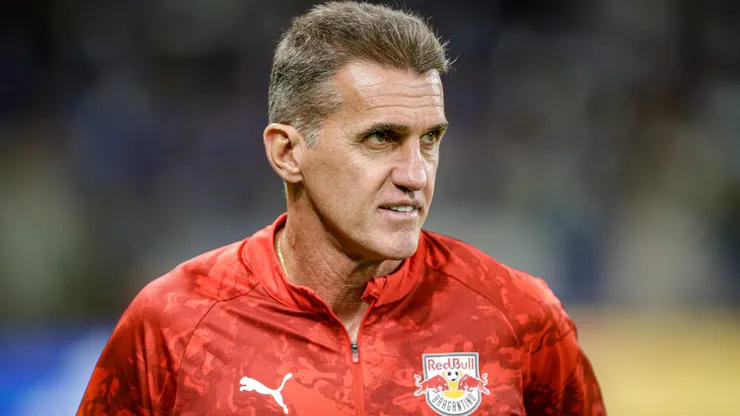 Vagner Mancini, técnico do Red Bull Bragantino - Foto: Fernando Moreno/AGIF