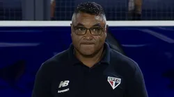 Roger Machado Marques tecnico do Sao Paulo durante partida contra o Bragantino no estadio Cicero De Souza Marques pelo campeonato Brasileiro A 2026.