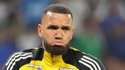 Everson jogador do Atletico-MG durante aquecimento antes da partida contra o Cruzeiro no estadio Mineirao pelo campeonato Copa Do Brasil 2025.