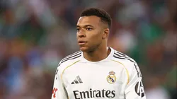 Kylian Mbappe jogador do Real Madrid durante partida contra o Real Betis