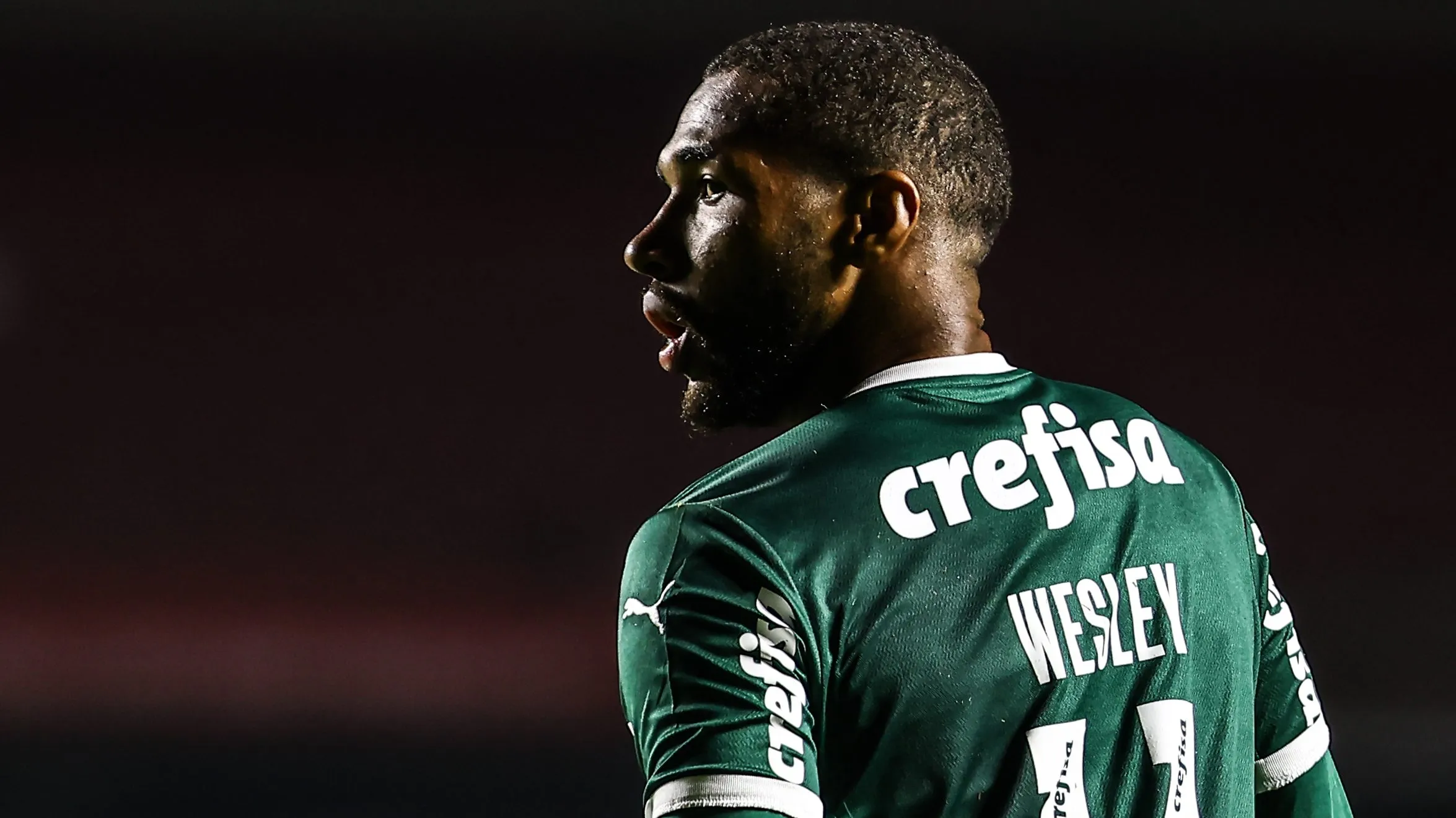 Wesley foi revelado pelo Palmeiras - Foto: Marcello Zambrana/AGIF.