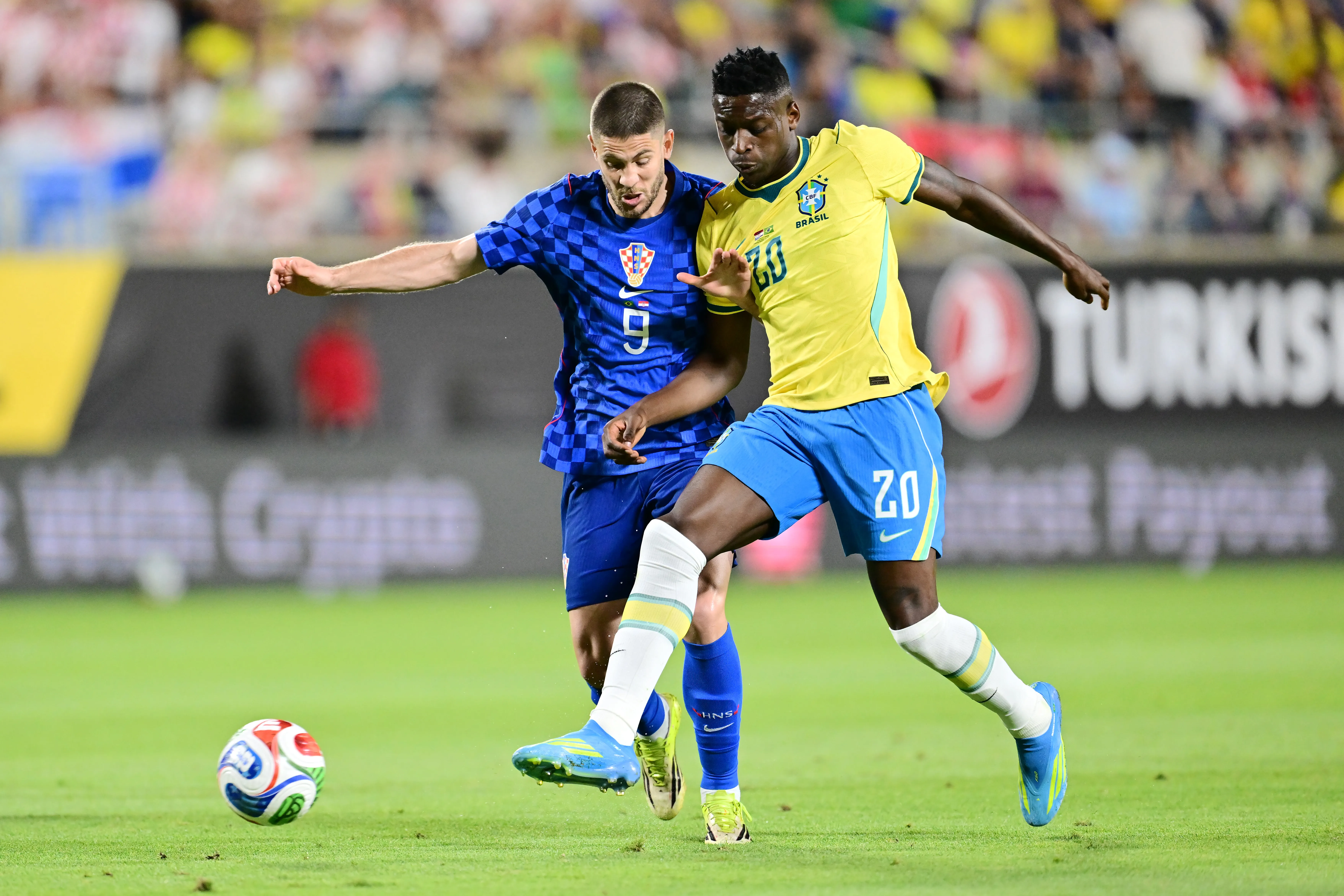 Brasil venceu a Croácia no último amistoso disputado. Foto: Julio Aguilar/Getty Images