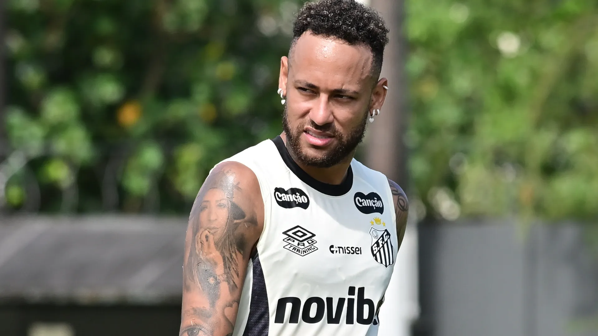 Neymar deve ser titular contra o San Lorenzo – Foto: Jota Erre/AGIF