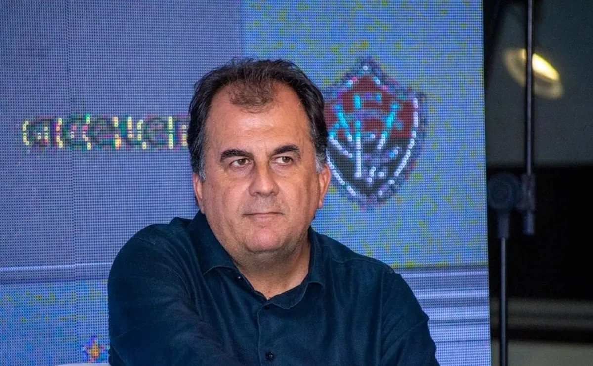 Fábio Mota, presidente do Vitória, repete crítica ao apontar favorecimento da arbitragem ao Flamengo