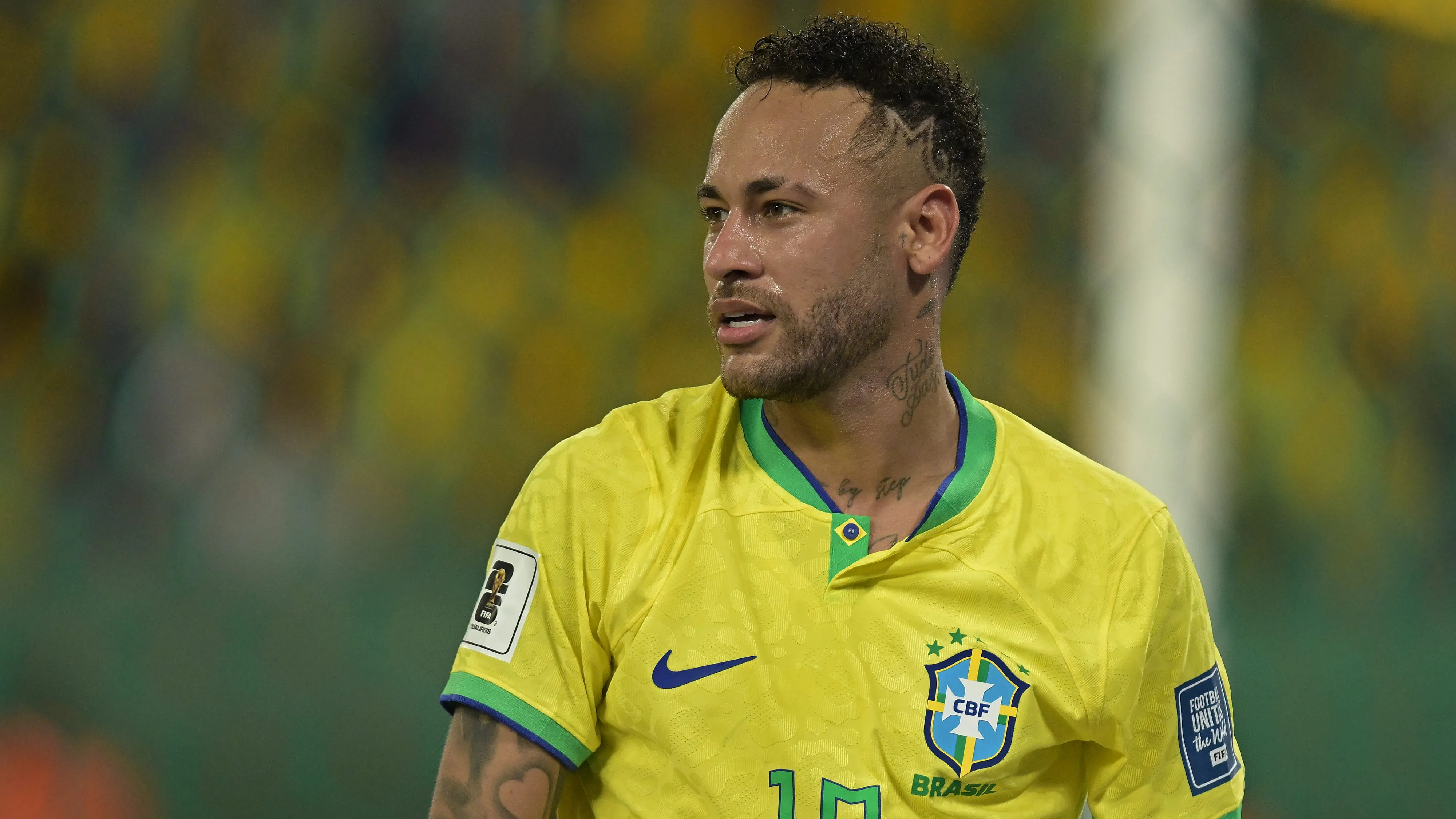 Neymar não foi convocado para nenhuma partida com Ancelotti. Foto: Pedro Vilela/Getty Images