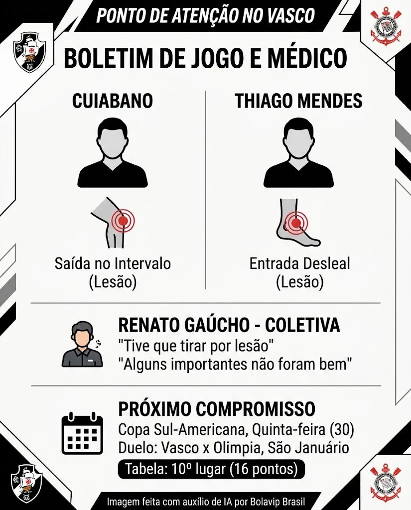 Infográfico - Foto: gerada com auxílio de IA pelo Bolavip Brasil.