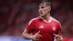 Alexandro Bernabei jogador do Internacional durante partida contra o Palmeiras no estadio Beira-Rio pelo campeonato Brasileiro A 2026. Foto: Maxi Franzoi/AGIF