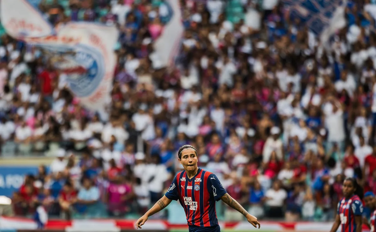 Bahia confirma Arena Fonte Nova como palco do jogo contra o Palmeiras no Brasileirão Feminino
