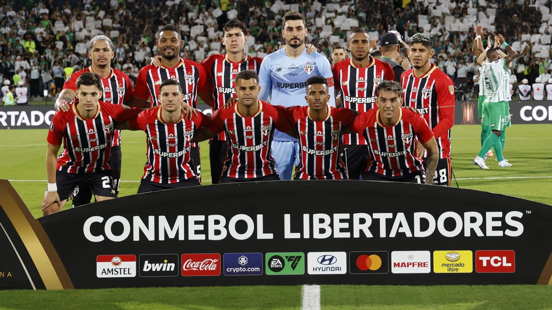 Jogadores do São Paulo