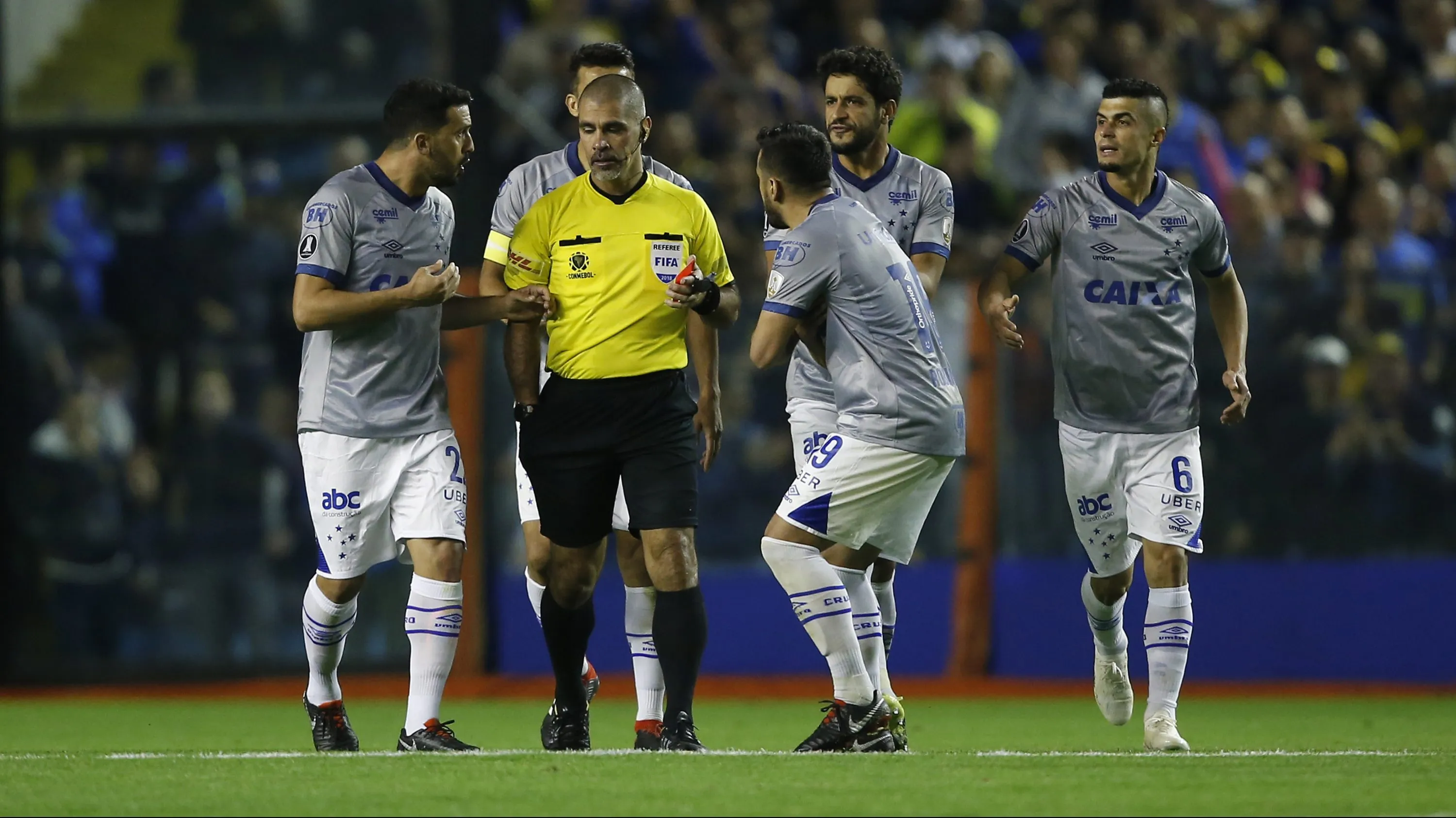 Boca Jrs vs Cruzeiro em 2018. (Photo by Demian Alday/Getty Images)