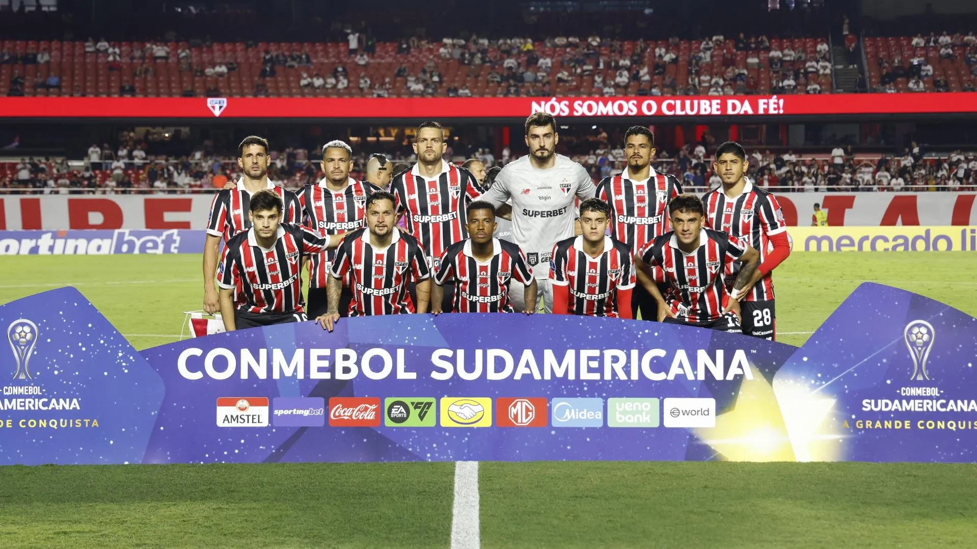 Jogadores do São Paulo