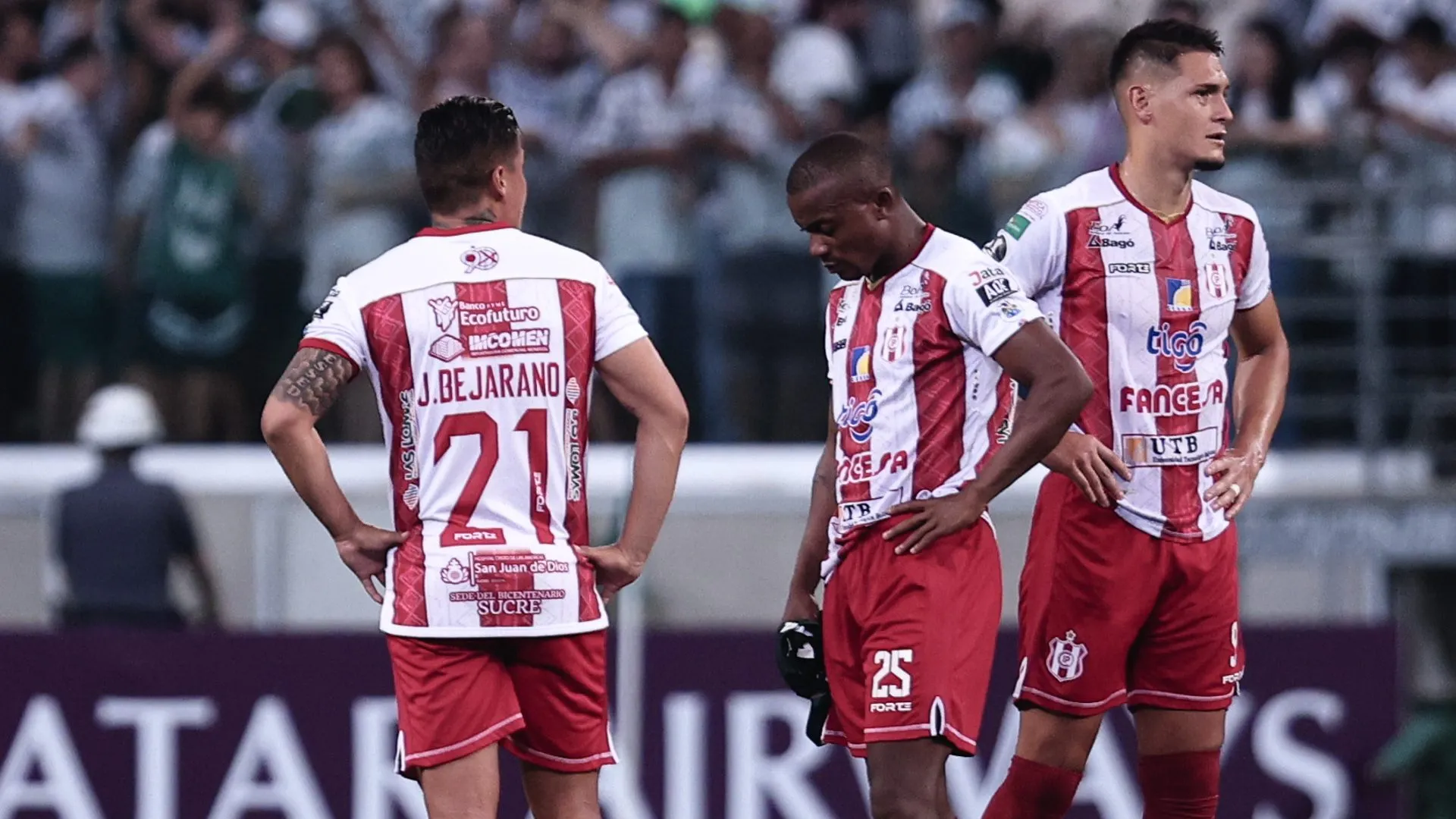 Jogadores do Independiente Petrolero