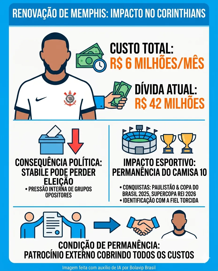 Infográfico Memphis Depay