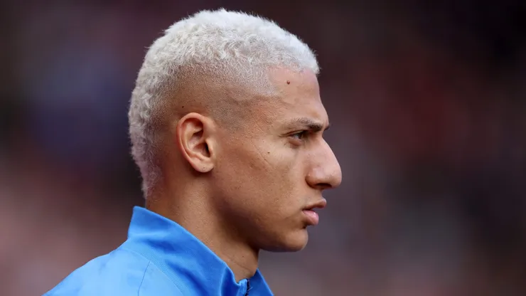 Richarlison em ação pelo Tottenham, da Inglaterra.