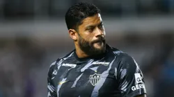 Hulk jogador do Atletico-MG durante aquecimento antes da partida contra o Santos no estadio Vila Belmiro pelo campeonato Brasileiro A 2026.