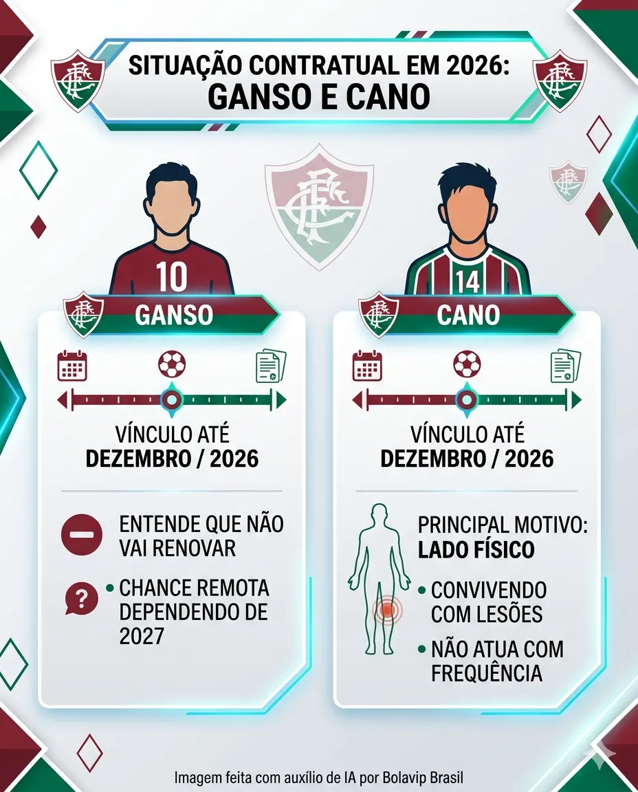 Infográfico Ganso e Cano