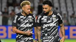 Neymar e Gabigol estão à disposição contra o San Lorenzo - Foto: Jota Erre/AGIF