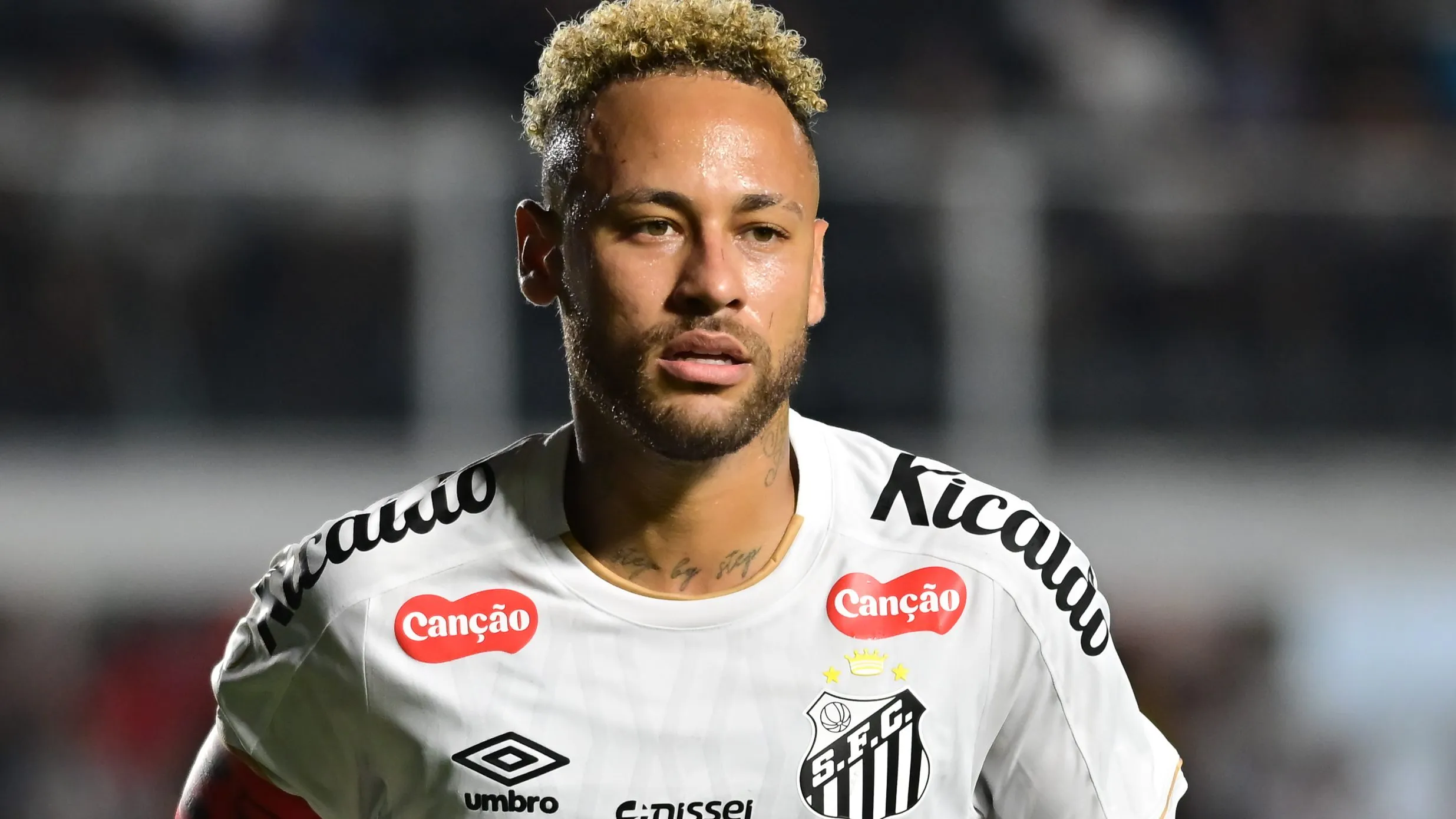 Neymar no Santos. Foto: Jota Erre/AGIF