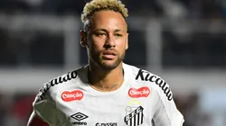 Neymar no Santos.