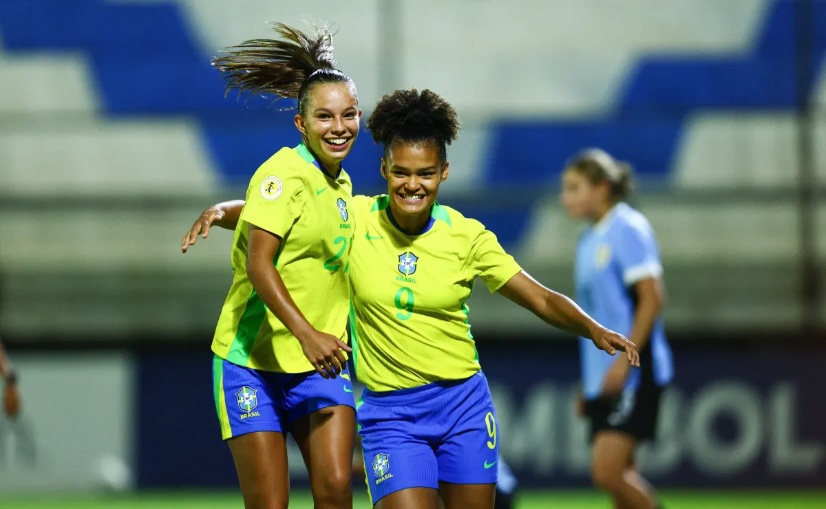 Seleção Brasileira vence Uruguai e assume liderança no Sul-Americano Feminino Sub-17