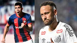 Alexis Cuello e Neymar vão se enfrentar nesta terça-feira (28) - Fotos: Rodrigo Valle/Getty Images e Jota Erre/AGIF