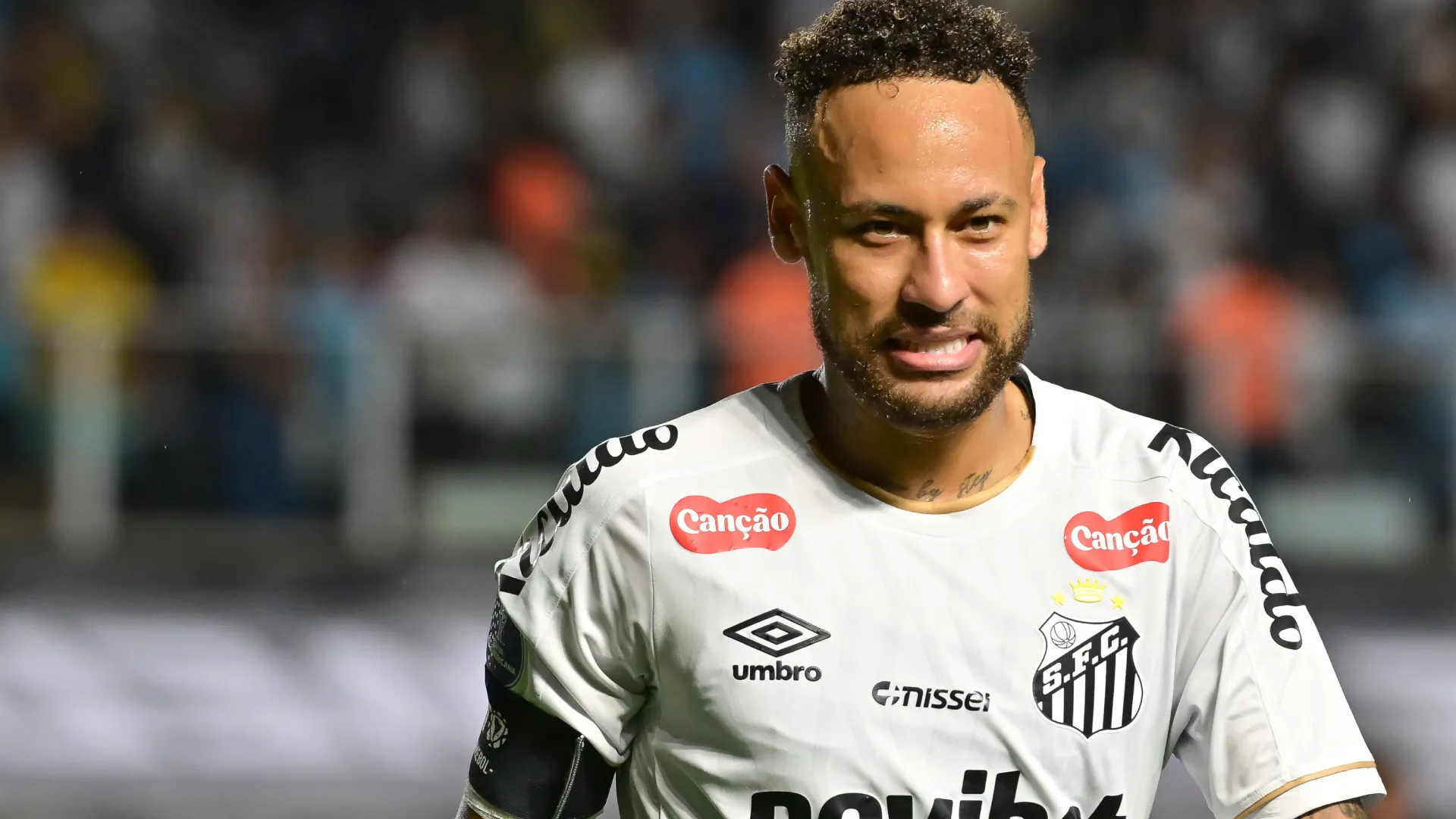 Neymar vai reforçar o Santos na Sul-Americana – Foto: Jota Erre/AGIF